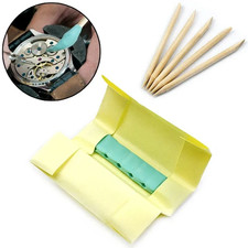 Watch Parts Movement Cleaning Clay Green Rubber Putty Cleaner with Wooden Stick