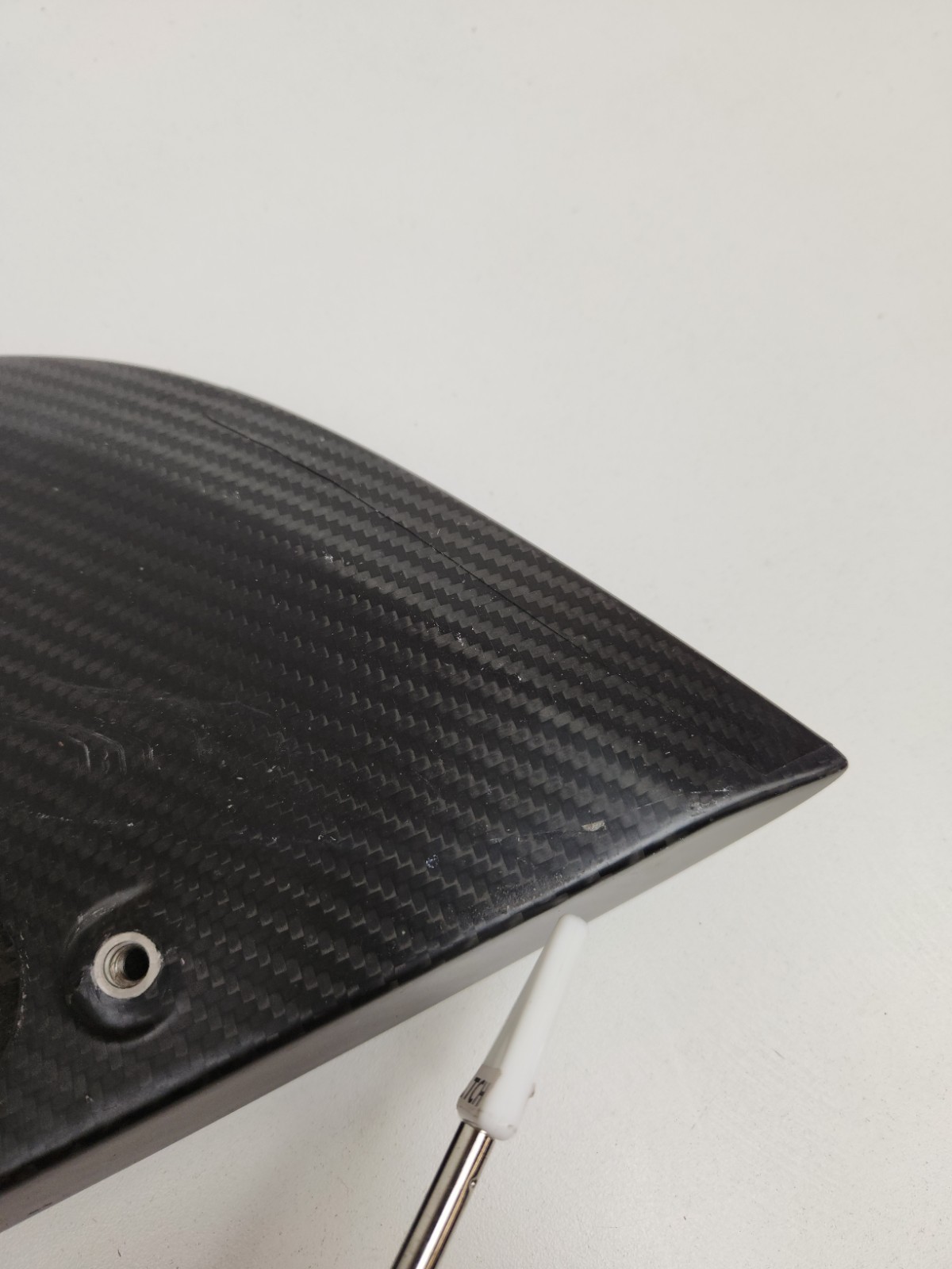 2015-2017 MCLAREN 675LT FRONT LEFT SIDE BUMPER SPLITTER TRIM COVER MOULDING 