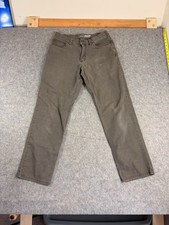 Carhartt Rugged Flex Relaxed Fit Canvas Work Pants Mens 32x30 Gray