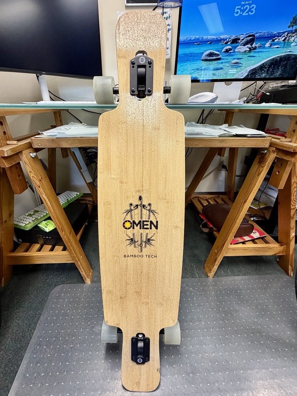 Omen Save The Whales Drop Through Longboard Complete - 9.5”x41.5” New