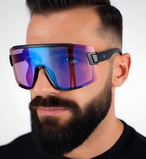 Gafas De sol Lentes De Moda Para Hombres Sport Mirror Lens Men Sunglasses Shield