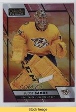 2023-24 O-Pee-Chee Platinum Sunset Juuse Saros #88 READ 13og
