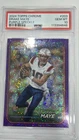 2024 TOPPS CHROME DRAKE MAYE PURPLE SPECKLE #203 ROOKIE RC /275 PSA 10