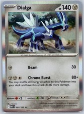 Dialga 095/132 Rare Mega Evolution Pokemon Holo Near Mint