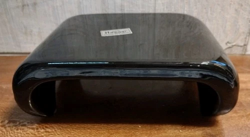 HAEGER Vintage 80s Pedestal Black "Ebony" Plant Stand Riser - No. 3292 -1984