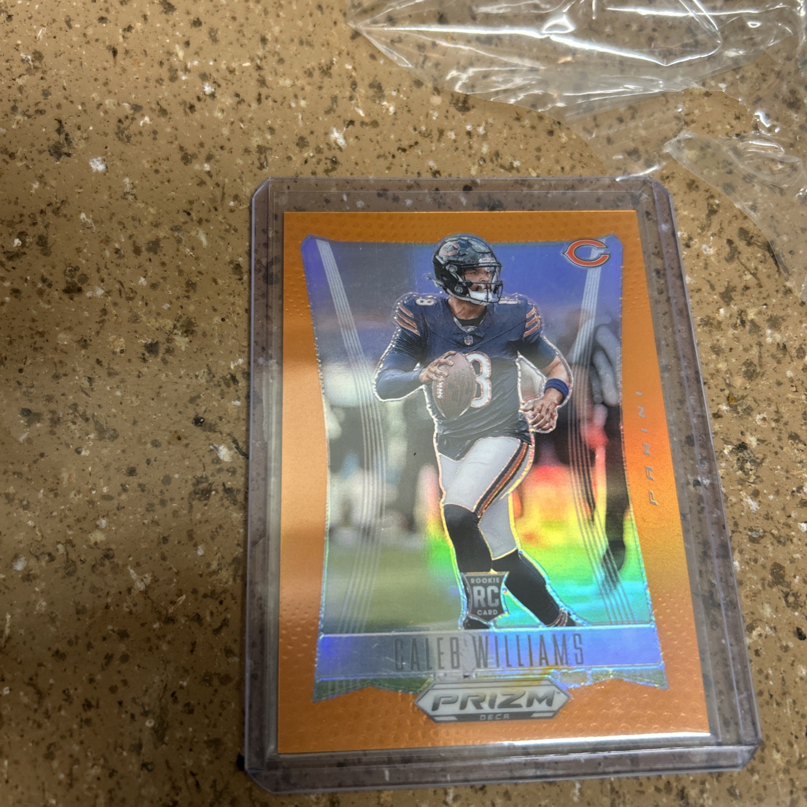 2024 Panini Prizm Deca Caleb Williams Orange Prizm /49