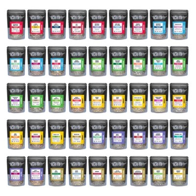 - Tiesta Tastings Sampler Dry Flight Set, Loose Leaf, High to No Caffeine, Ma...