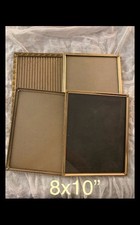 VTG ORNATE Brass Picture Frame W Ornate Corners 8x10  , 1 PC, Multiple QTS