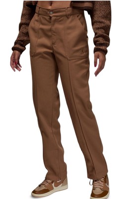 Nike Jordan Women's Active Woven Pants FN5446-223 Archaeo Brown Small NWT $110