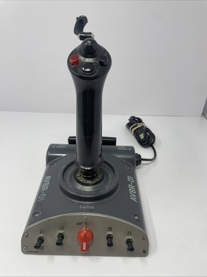 Saitek Aviator AV8R-01 Dual Throttle Joystick PC-USB FormFlight Simulators Works