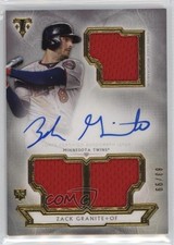 2018 Triple Threads Rookies & Future Phenoms Relics 83/99 Zack Granite Auto 10ou