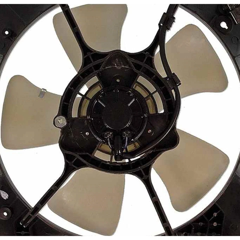 Ventilador de radiador para Mitsubishi Eclipse 1995-1999 | Plástico | Motor escovado | Preto - Imagem 2 de 4