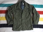 VTG 60s US Military Army OG107 Sateen M-65 Field Jacket Coat Vietnam War Mens M