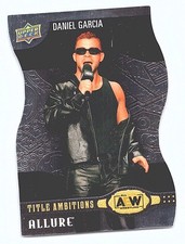 2022 Upper Deck Allure AEW #TA-1 Daniel Garcia Title Ambitions