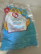 Vintage 1999 TY Teenie Beanie Babies - Neon the Seahorse 13 McDonald  s Sealed