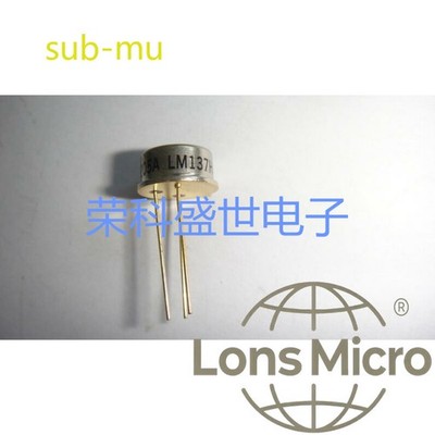 LM137HVH/883C - LINEAR TECHNOLOGY - Adjustable -1.2-47V Negative Voltage #sub/95