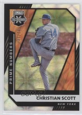 2021 Panini Elite Extra Edition Prime Numbers B 47/74 Christian Scott #142 0nr3