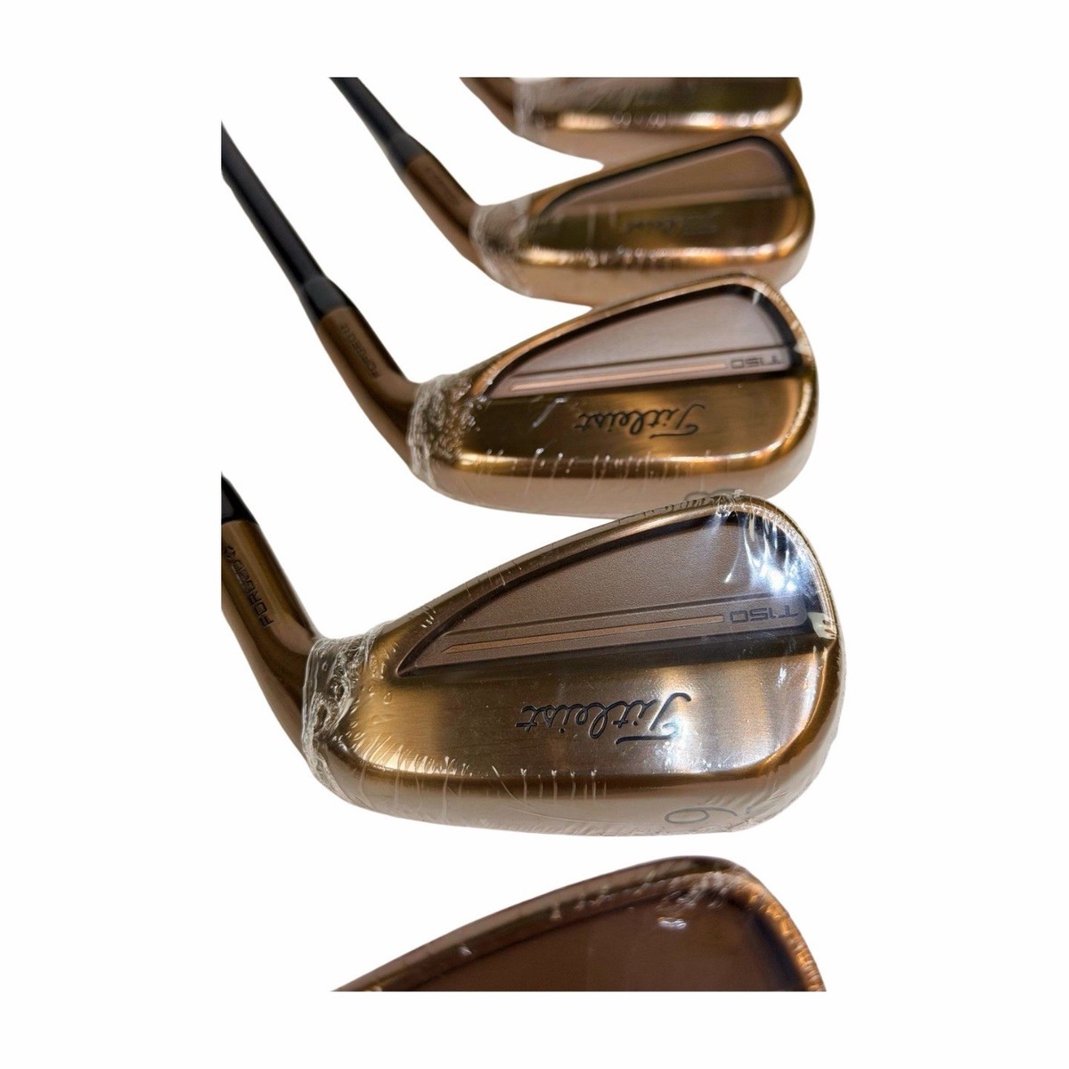 Titleist T150 Oil Can Iron Set 4-PW AMT Black Regular Flex RH NEW