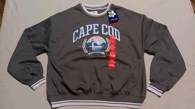   NWT Limited Too 2.0 Cape Cod Massachusetts Sweatshirt XS Gray Cozy  