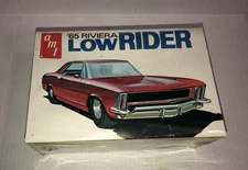 Vintage AMT 65 Buick Riviera Lowrider 1:25 Model Kit T404 NEW SEALED