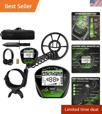 Metal Detector for Adults Waterproof, Professional Gold Detector Kit with Hig...