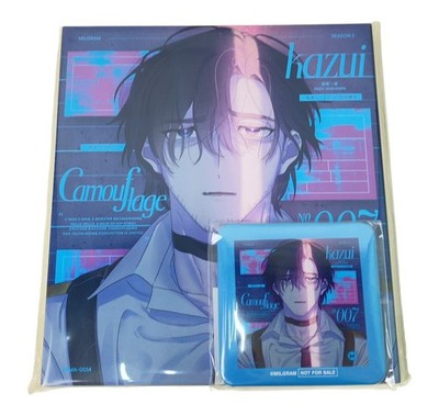 MILGRAM Kazui “Camouflage” 3rd Trial Single CD + Can Badge Japan