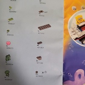 NEAR COMPLETE LEGO SpongeBob SquarePants: Good Neighbours at Bikini Bottom 3834