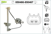 Valeo Fensterheber 850466 FüR Volvo 645 V40 644 S40 1 Blu Fuel LPG