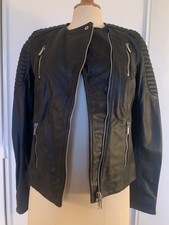 Veste Cuir Perfecto Noir Moto Neuf