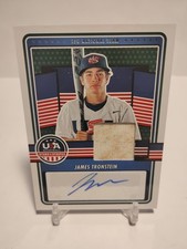 James Tronstein 2023 Panini USA Baseball Stars & Stripes  Auto 15U-JT