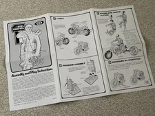 Evel Knievel Stunt Cycle Instructions - repro