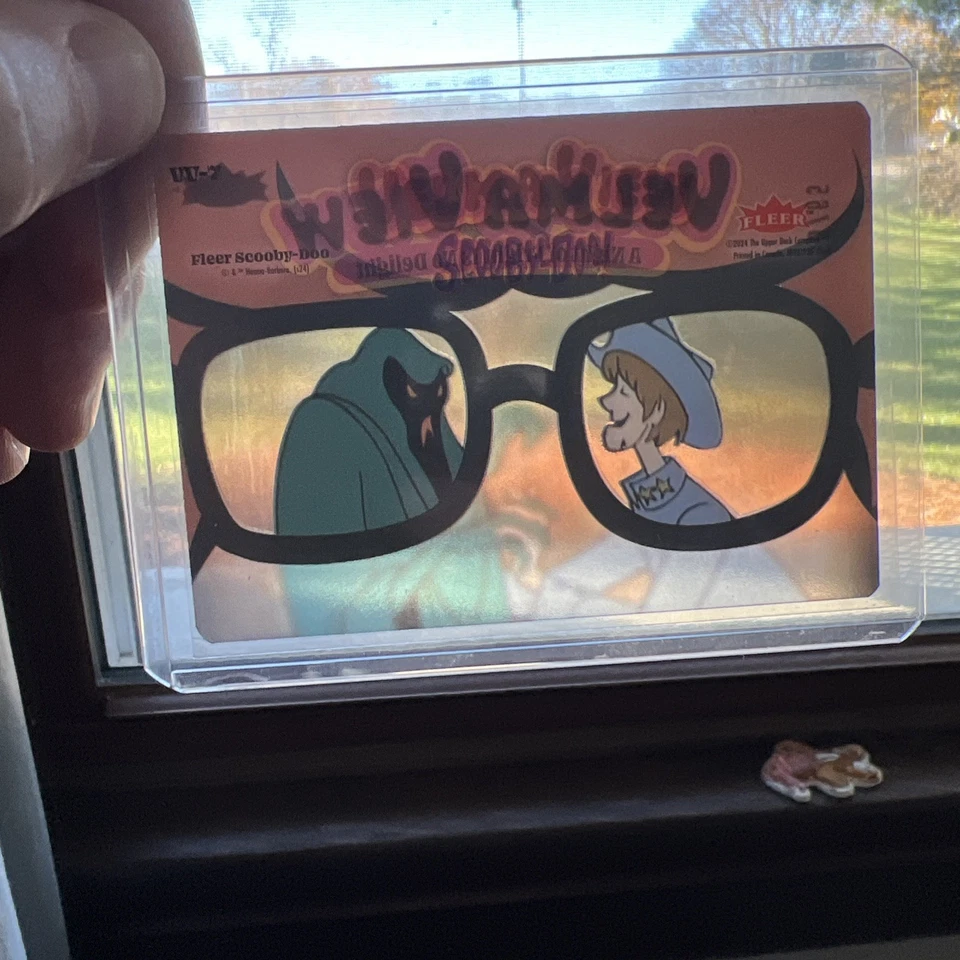 2024 Fleer Scooby-Doo Velma View #VV-7 "A Night of Fright is No Delight" SSP /65 - Image 2 of 3
