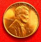 1952-S Lincoln Wheat Cent Penny GEM RED BU From an Original Bank Roll