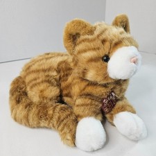 Dan Dee Orange Tabby Cat Plush Kitten Stuffed...
