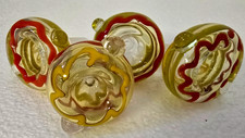 Multi Colors Swirled Thick Glass Male Bowl  Stem 14/15mm for Hookah