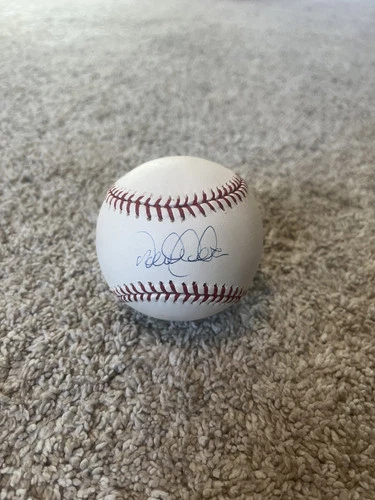 Derek Jeter Signed Autographed MLB Baseball Steiner Sticker New York Yankees