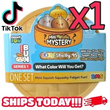 Rainbow Mystery Squishy Bun Dumpling Mini Possible RARE Gold Glitter TIKTOK NEW