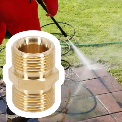 #ad Brand New Hose Connector Adapter Accessories Brass Connector High Pressure AU $14.20