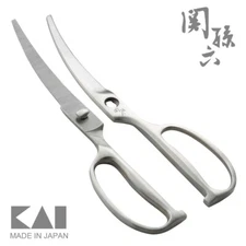 KAI SEKI-MAGOROKU Bend-Nose Multi-Purpose Kitchen Scissors SS Made in Japan