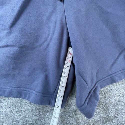 Teddy Fresh Sweat Shorts Extra Small Blue Cotton Embroidered Drawstring - Picture 6 of 9