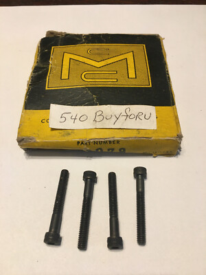 4 NOS OEM MCCULLOCH NEW SCREW 101563 Rear Handle Brace Screws   READ