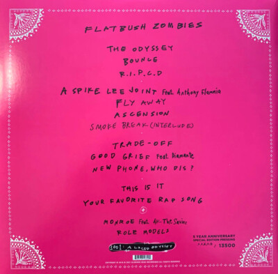 新品Flatbush Zombies – 2LP オフィシャル盤！！ FLATBUSH ZOMBIES - BETTER OFF DEAD DOUBLE VINYL – The