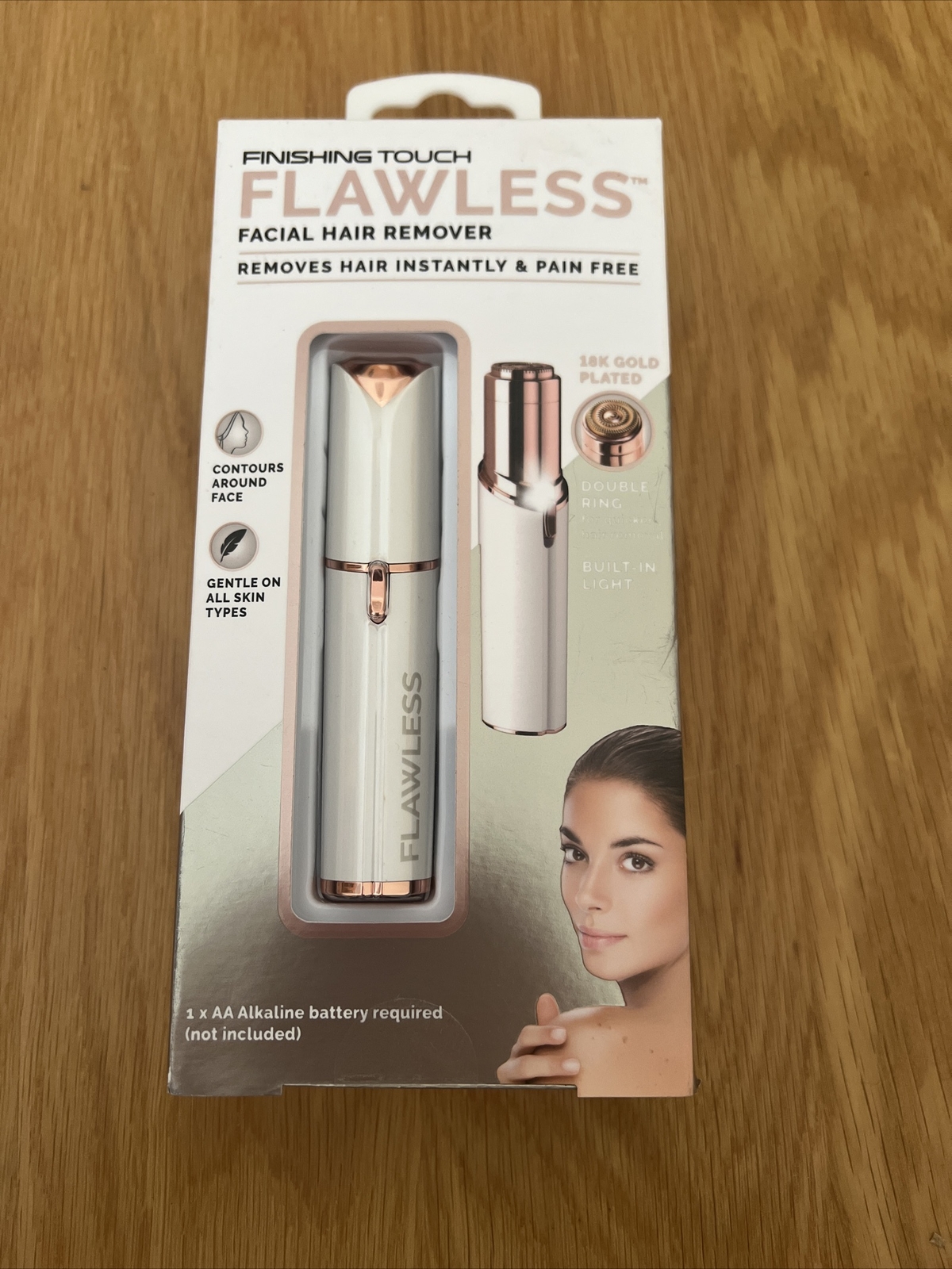 JML Finishing Touch Flawless Facial Hair Remover Brand New eBay