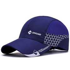  xsfirecow Large Running Mesh Golf Cap for Men, Lightweight