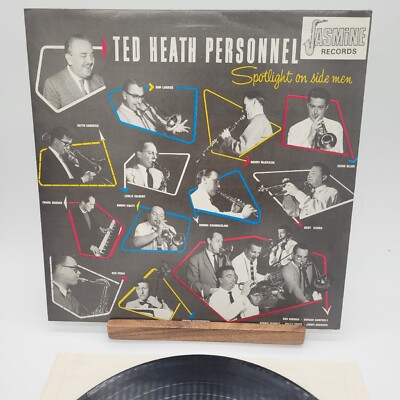 TED HEATH PERSONNEL SPOTLIGHT ON SIDEMEN JASMINE RECORDS UK IMPORT ALBUM VINYL 