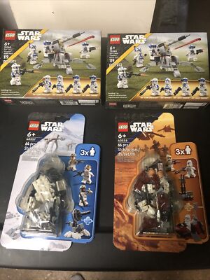 2525　bk Amazon.com: LEGO Star Wars 501st Clone Troopers Battle Pack