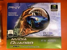 PNY NVIDIA Quadro FX 580 512 MB PCI Express 2.0 x16 Video Card - Retro Gaming
