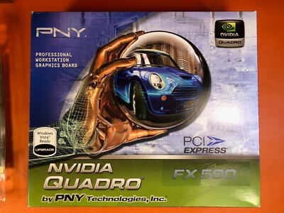 PNY NVIDIA Quadro FX 580 512 MB PCI Express 2.0 x16 Video Card - Retro Gaming
