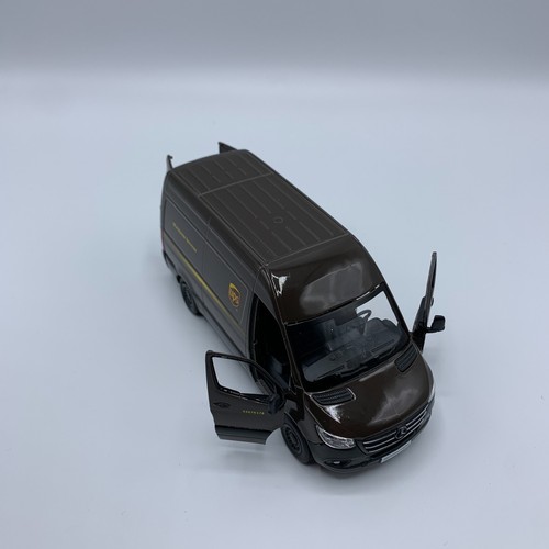 5" UPS Mercedes Benz Sprinter Diecast Modell Spielzeugauto Lieferwagen Kinsmart 1:48 - Bild 3 von 7