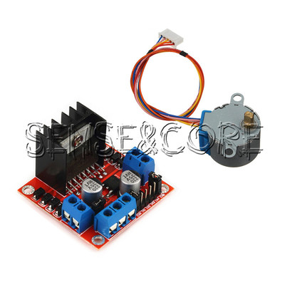 Stepper Motor Drive Module L298N Dual H Bridge DC+28BYJ-48 Stepper Motor DC 5V-